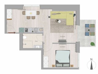 Apartamento de vacaciones Juist  16