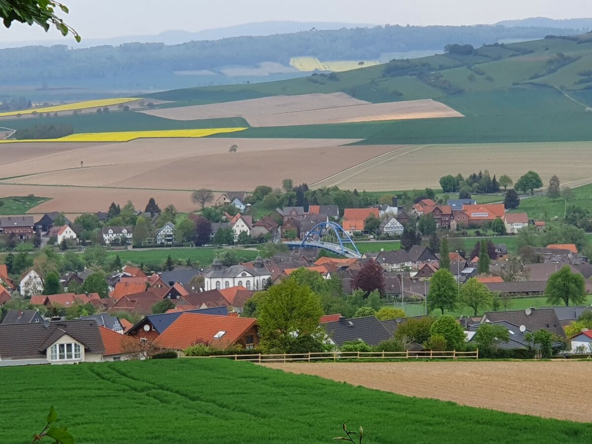 Blick auf Hehlen