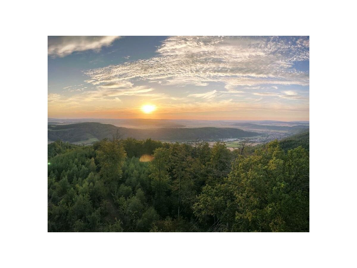 Sonnenuntergang Weserbergland