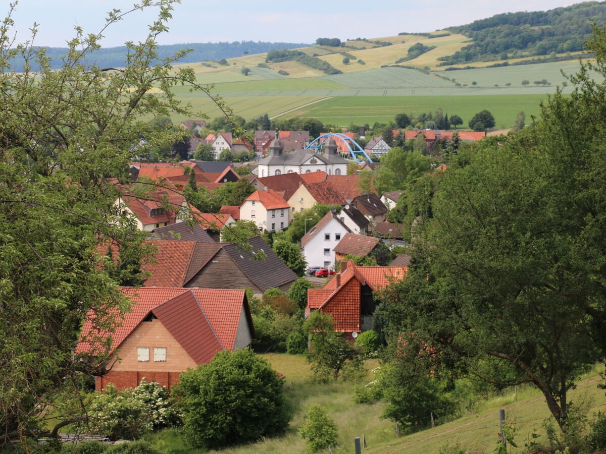 Blick auf Hehlen