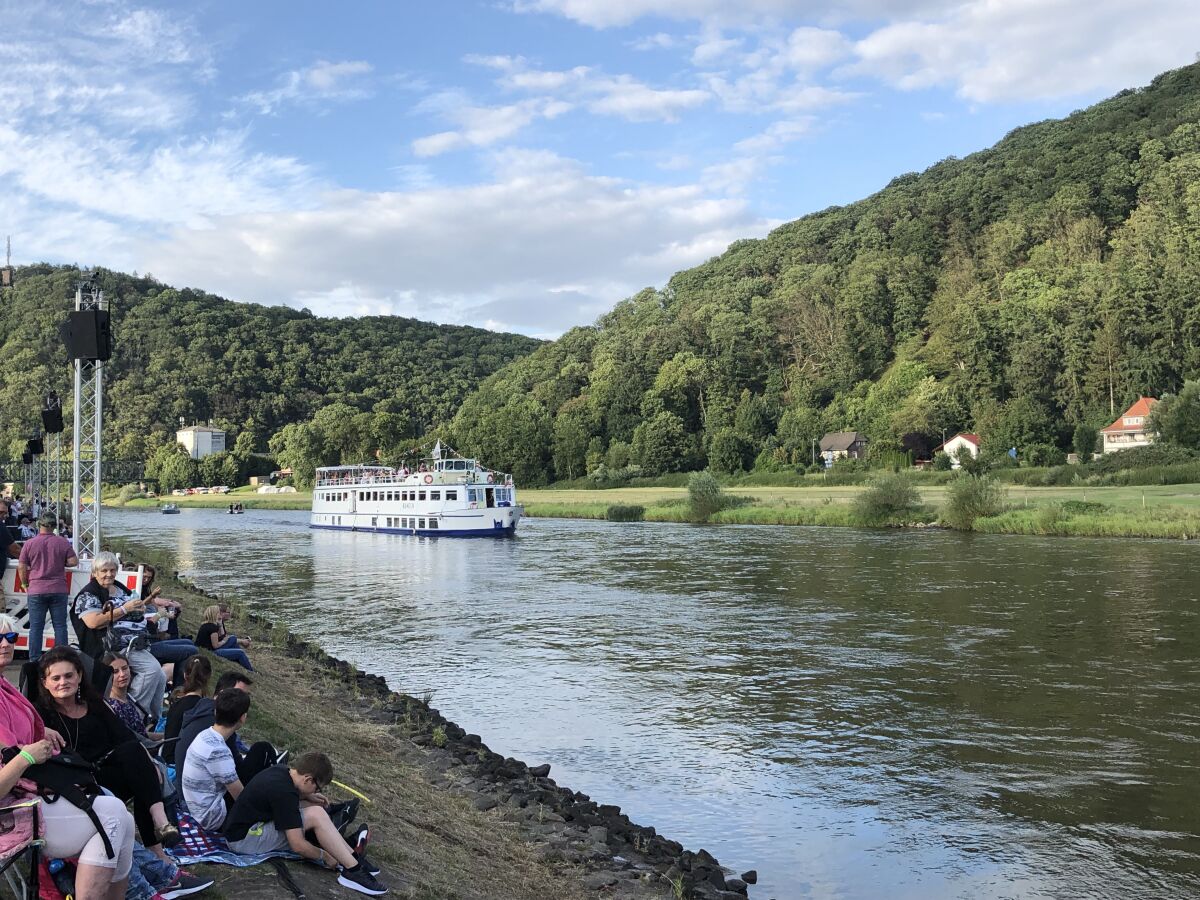 Weser in Bodenwerder