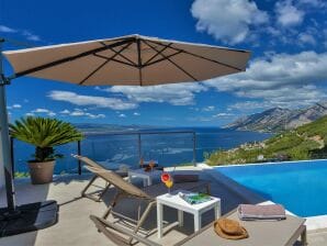 Villa Skyview mit 44m² Infinity-Pool, Panoramablick - Brela - image1