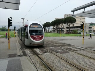 Tramway to Florence, departures every 5 minutes