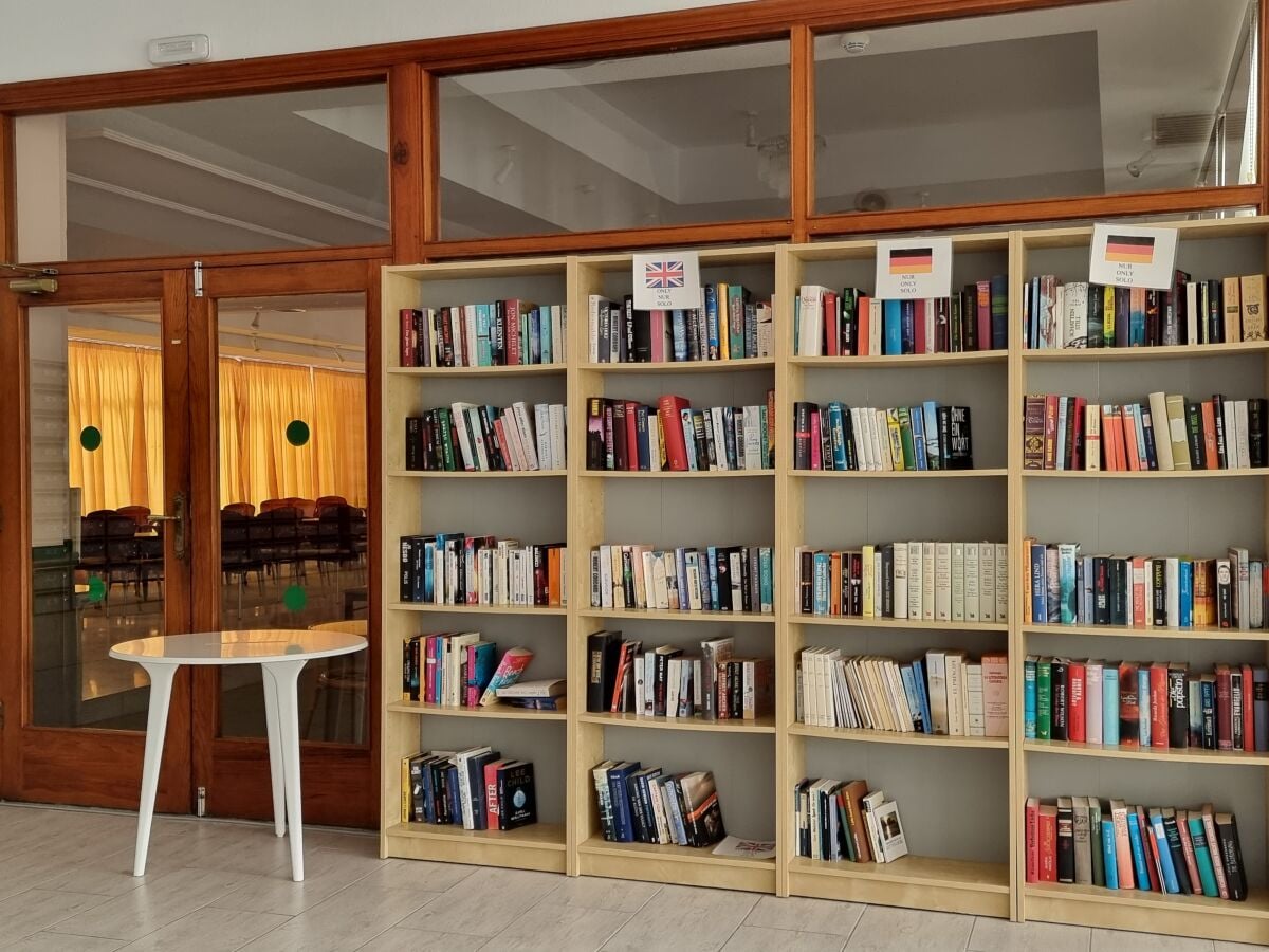 Die Bibliothek im Haus