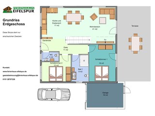 Casa per le vacanze Nettersheim Pianta del piano 28