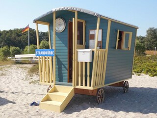 Vermietung Strandkorb-Petersen Strandeingang Seestraße