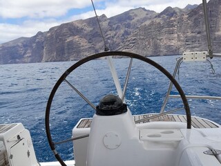 Segeln bei "Los Gigantes"