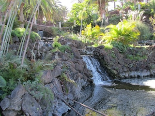 Kleine Kasskaden im Park