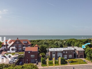 Apartment Zoutelande Außenaufnahme 1