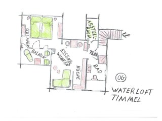 Grundriss Waterloft