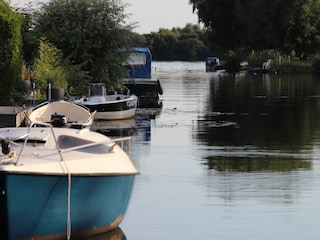 Blick vom Steg
