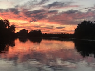 Sonnenuntergang im August