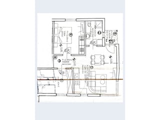 Appartamento per vacanze Baska Pianta del piano 28