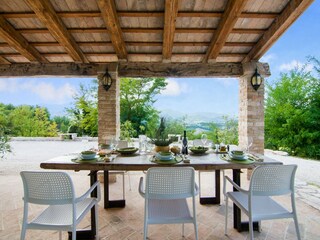 Villa Acqualagna Grabación al aire libre 6