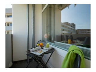 gemütlicher Balkon ...