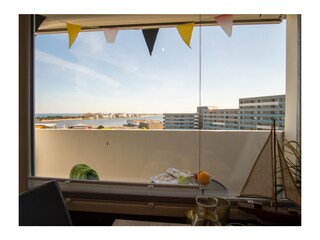 Balkon mit Meerblick