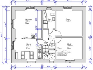 Casa per le vacanze Andernach Pianta del piano 27