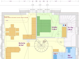 Appartement de vacances Dranske Plan d'étage 22