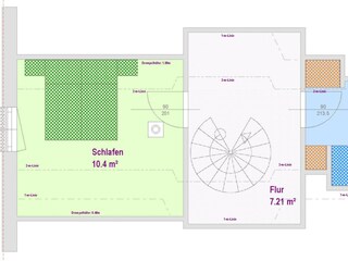 Apartamento de vacaciones Dranske Plano de planta 23