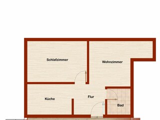 Ferienwohnung Borkum Grundriss 16
