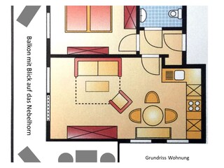 Apartamento de vacaciones Obermaiselstein Plano de planta 23
