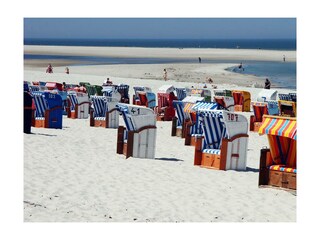 Kniepsand mit Strandkörben