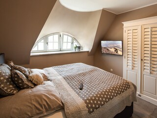 Schlafzimmer 2 im Dachgeschoss