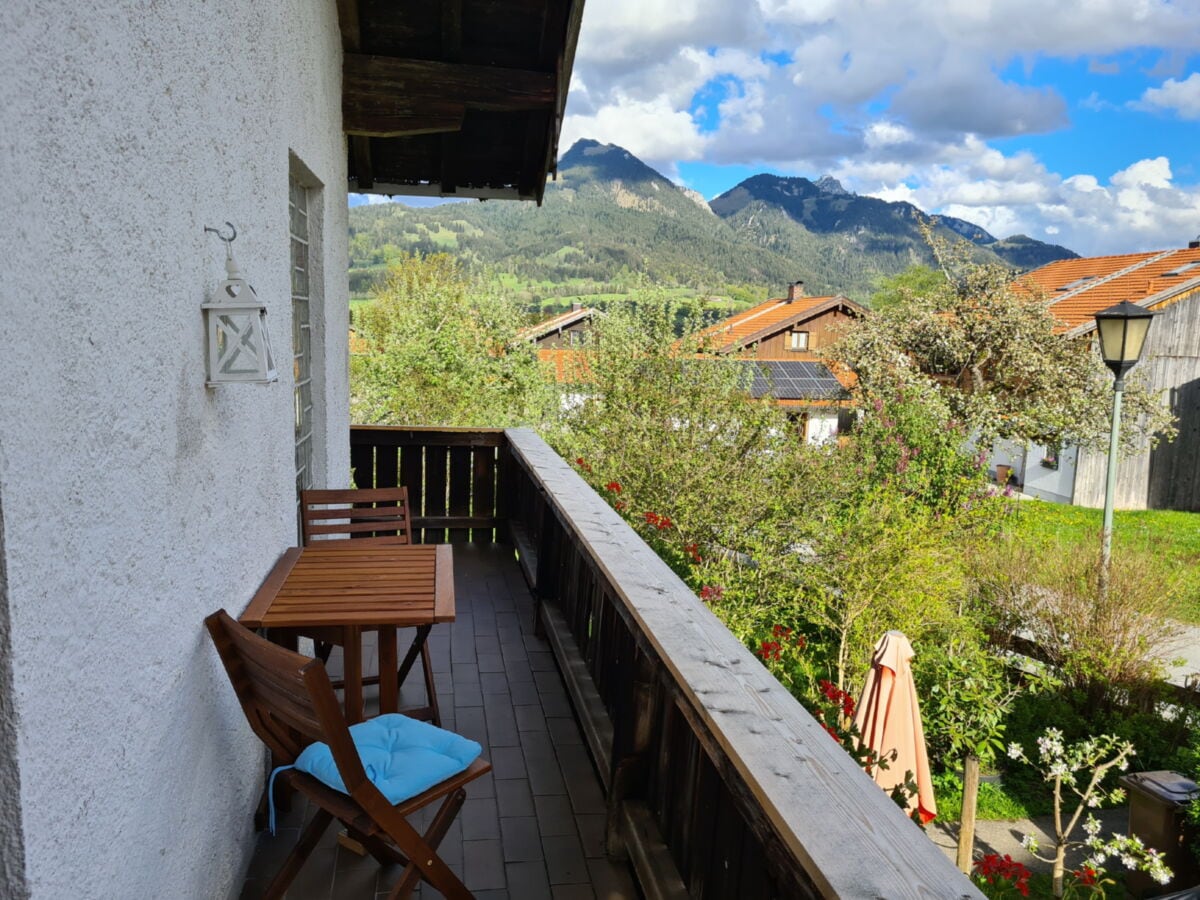 Haus Brenner Blick vom Balkon