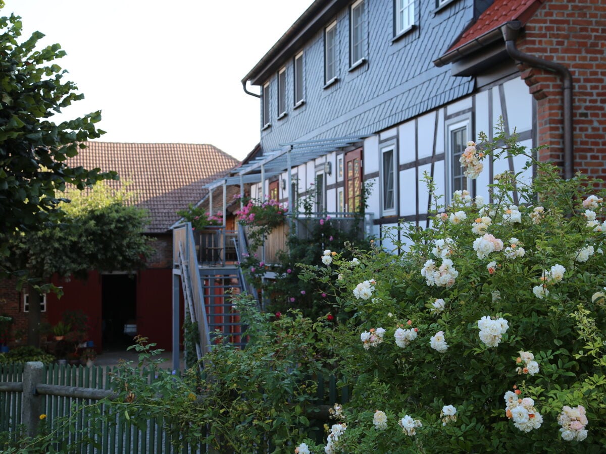 Aufgang zur Ferienwohnung