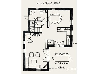 Villa Balatonszemes Pianta del piano 35