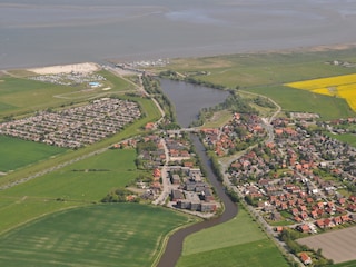 Dornumersiel von Oben