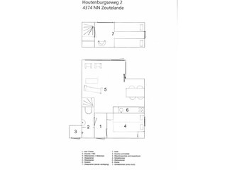 Casa per le vacanze Zoutelande Pianta del piano 17