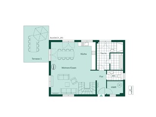 Casa per le vacanze Kramerhof Pianta del piano 25