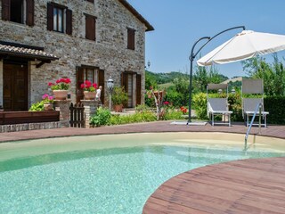 Maison de vacances Urbino Enregistrement extérieur 9