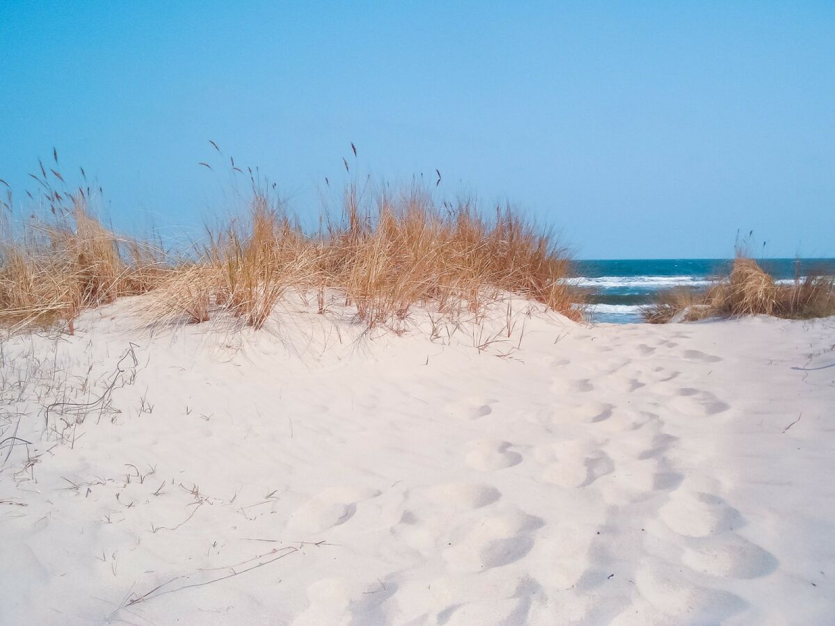 Strand nur wenige Schritte entfernt