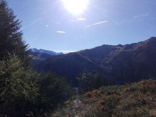 View on the way up to the Zillertaler Höhenstraße