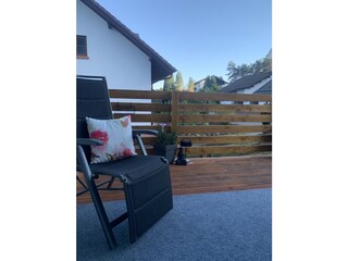 Füße hochlegen