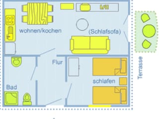 Ferienwohnung Norderney Grundriss 28