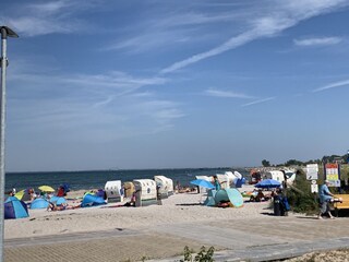 Der Strand vor der Tür!
