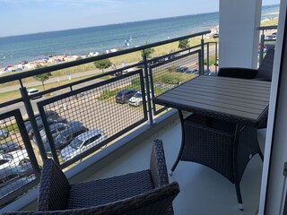 Balkon, gemütlich für 2 Personen