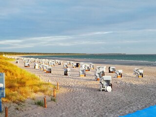 Strand am Hauptübergang