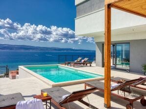 Seaview Villa Vivra with 4 ensuite bedrooms gym and private pool - Dugi Rat - image1