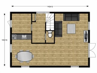 Casa per le vacanze Julianadorp Pianta del piano 36