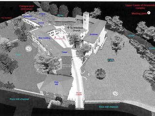 Luftaufnahme der Schlossanlage