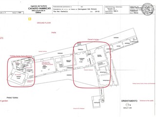 Vakantiehuis Strassoldo Grondplan 43