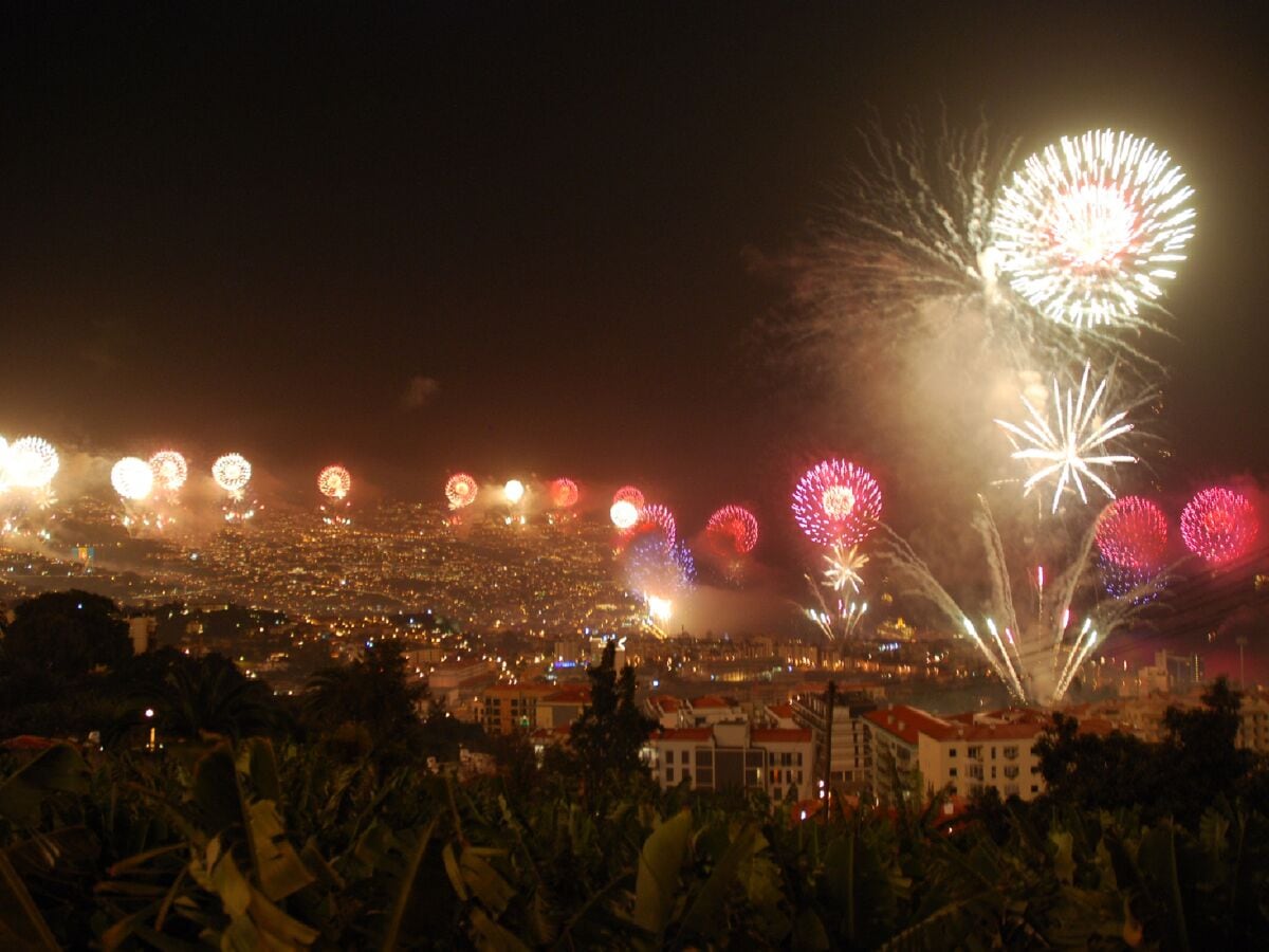 Highlight des Jahres-Silvesterfeuerwerk in Funchal