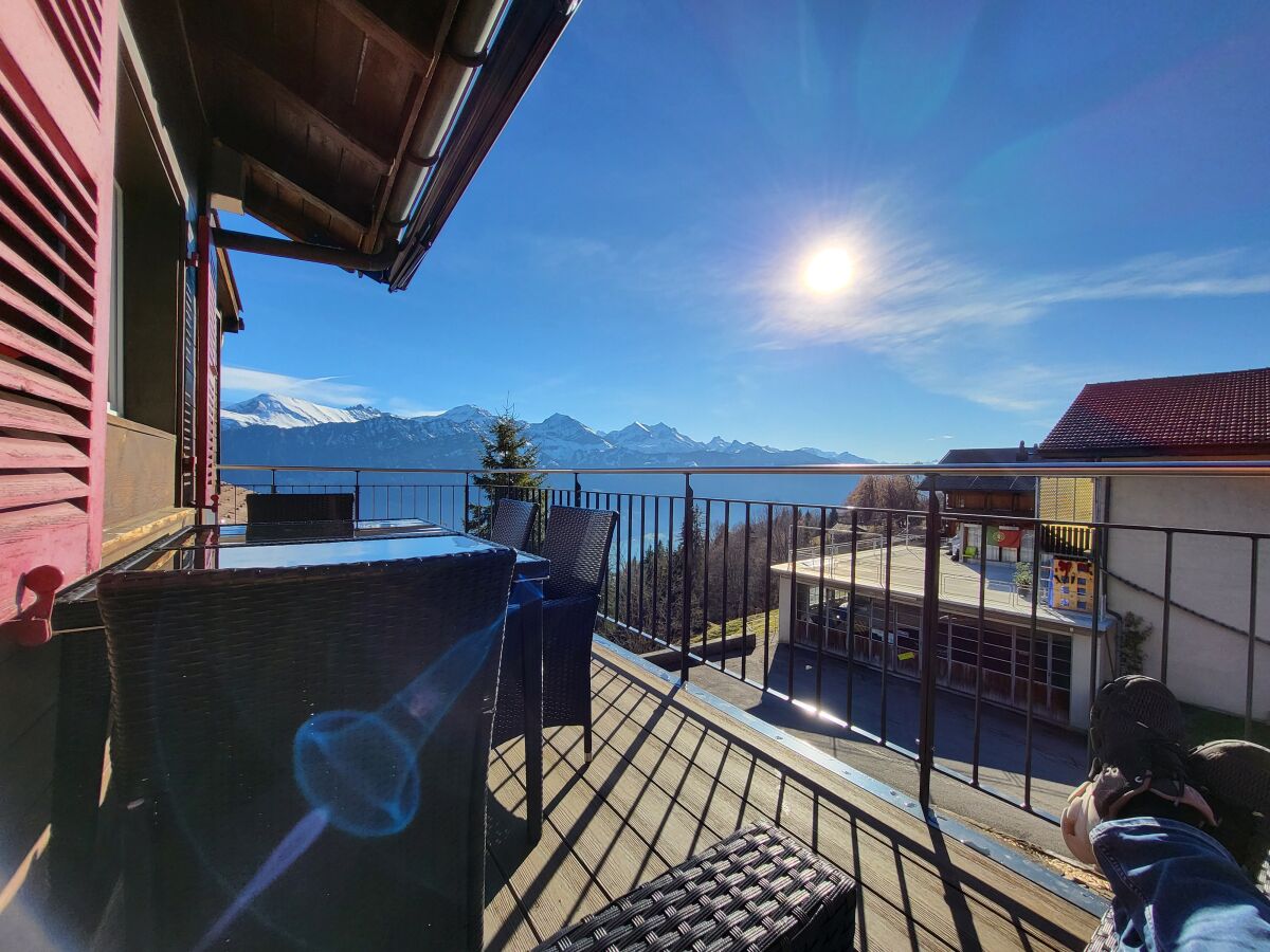 Balkon mit wunderschönem Ausblick