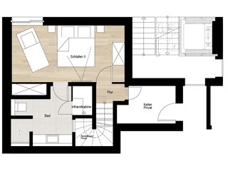 Ferienwohnung Norddeich Grundriss 27