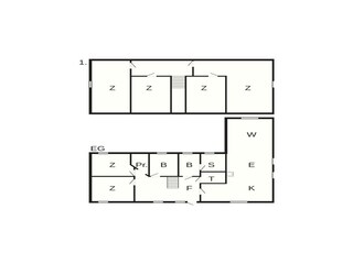 Ferienhaus Bredebro Grundriss 62
