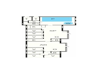 Vakantiehuis Klegod Grondplan 49